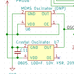 Multiple "Stuff" options for the oscillator
